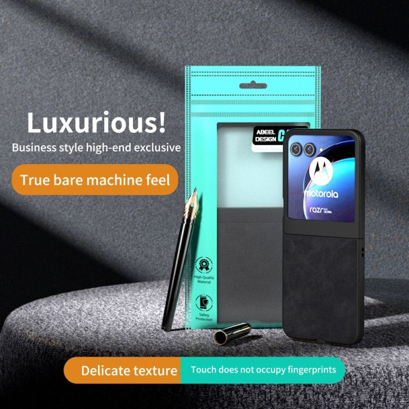 Kryt Motorola Razr 50 Efekt Kůže Abeel