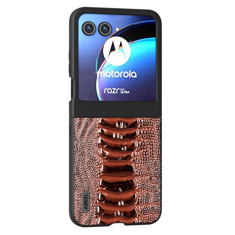Kryt Motorola Razr 50 Krokodýlí Textura Abeel
