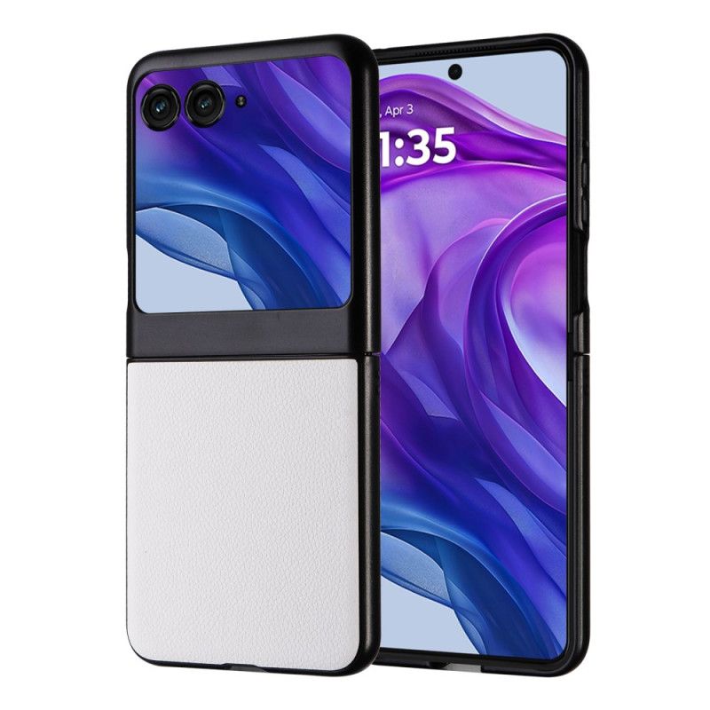 Kryt Motorola Razr 50 Kryty Na Mobil Litchi Textura Proti Vypadávání Vlasů