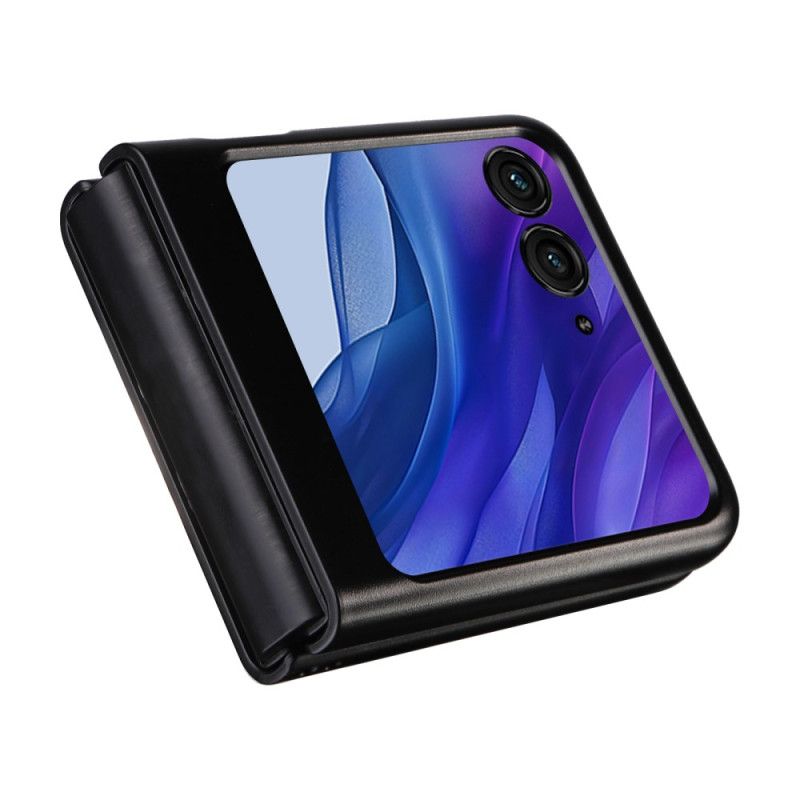 Kryt Motorola Razr 50 Kryty Na Mobil Litchi Textura Proti Vypadávání Vlasů
