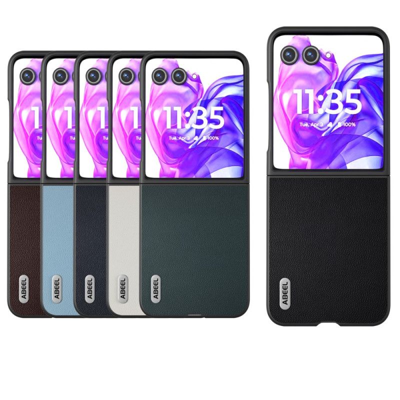 Kryt Motorola Razr 50 Ultra Pravá Kůže Abeel