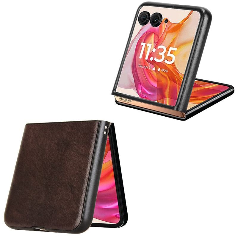 Kryt Motorola Razr 50 Ultra Styl Kůže