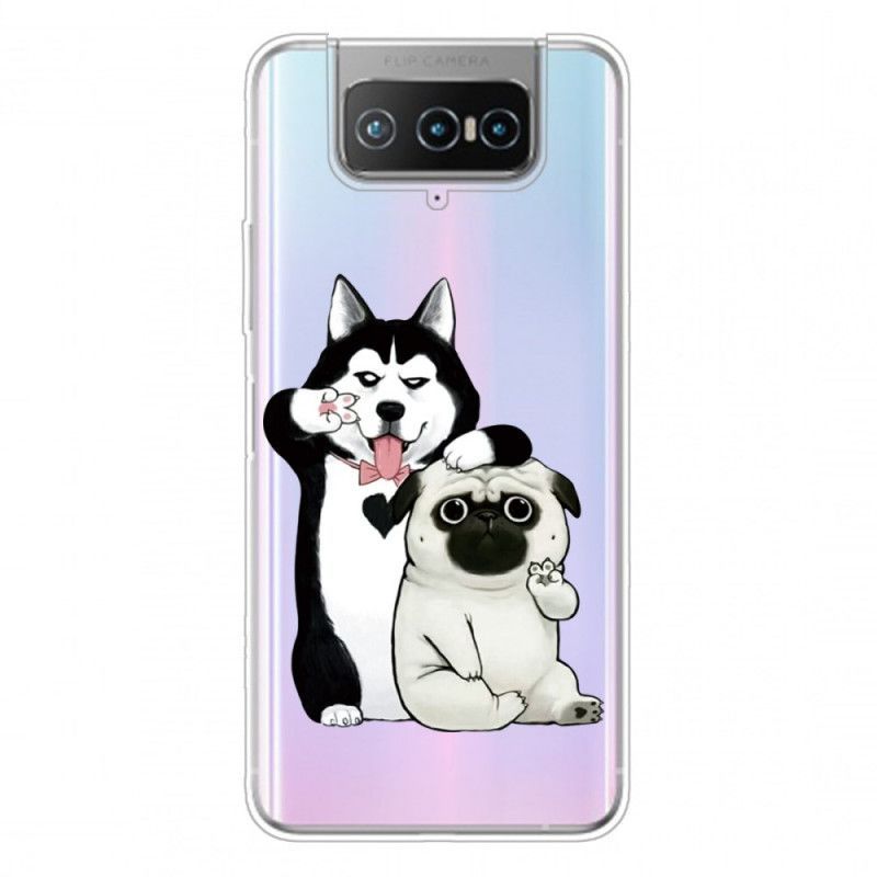 Kryt Na Asus Zenfone 7 / 7 Pro Legrační Psi