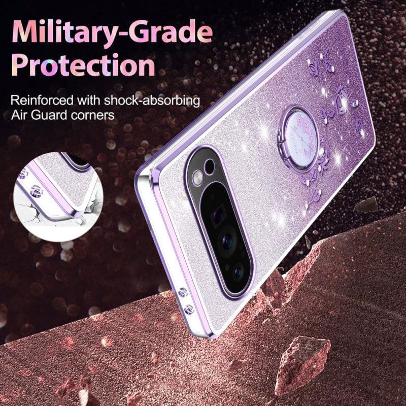 Kryt Na Google Pixel 10 / 10 Pro Držák Na Prsteny A Kamínky Kadem