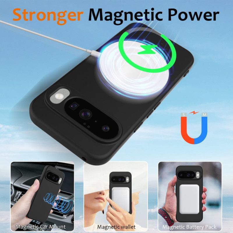 Kryt Na Google Pixel 10 / 10 Pro Silikonové Šňůrkou Na Krk Kompatibilní S Magsafe