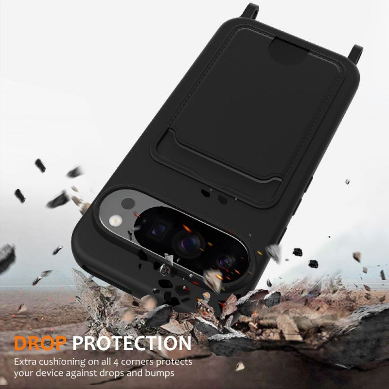 Kryt Na Google Pixel 10 Pro Xl Silikon S Držákem Na Karty