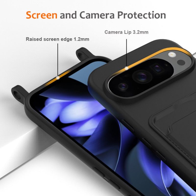 Kryt Na Google Pixel 10 Pro Xl Silikon S Držákem Na Karty