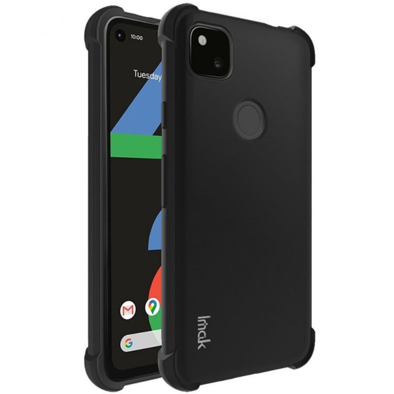 Kryt Na Google Pixel 4a Flexibilní Silikon S Imak Screen Filmem