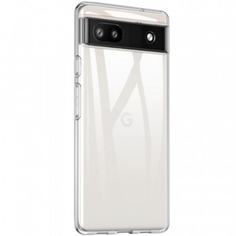 Kryt Na Google Pixel 6A Průhledný Pružný Silikon