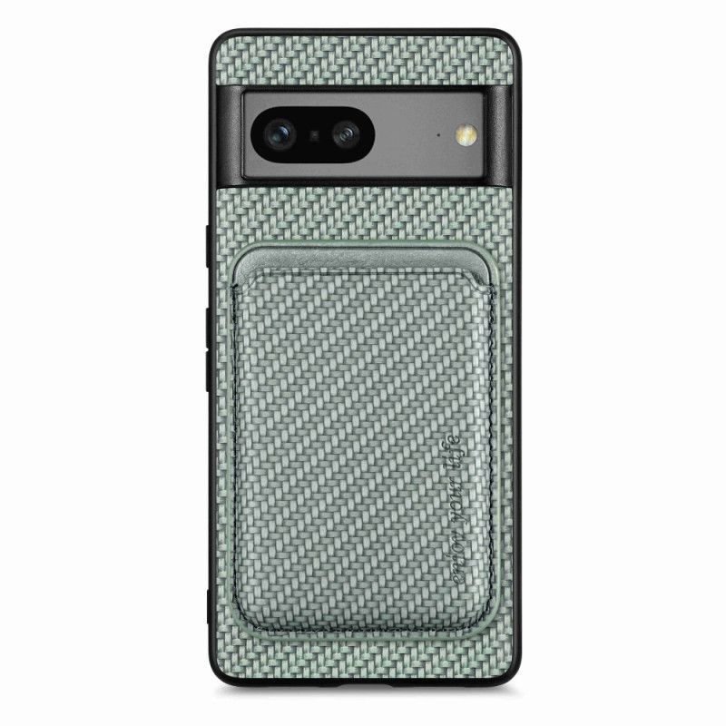 Kryt Na Google Pixel 7 Odnímatelný Držák Karet Z Uhlíkových Vláken