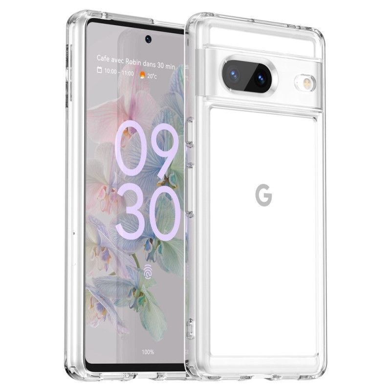 Kryt Na Google Pixel 7 Série Transparent Candy