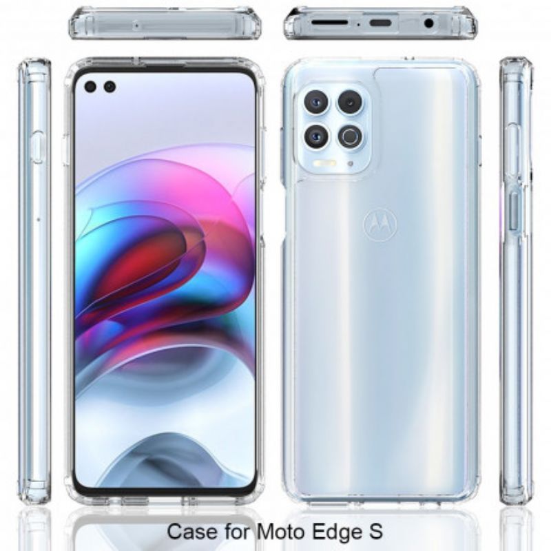 Kryt Na Moto G100 Průhledné Zesílené Rohy