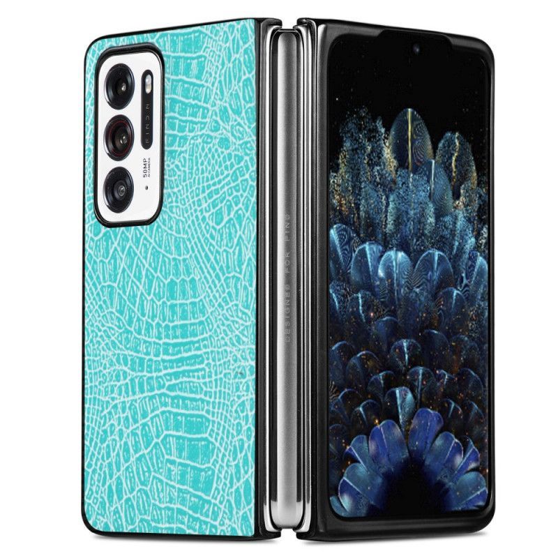 Kryt Na Oppo Find N Styl Krokodýlí Kůže