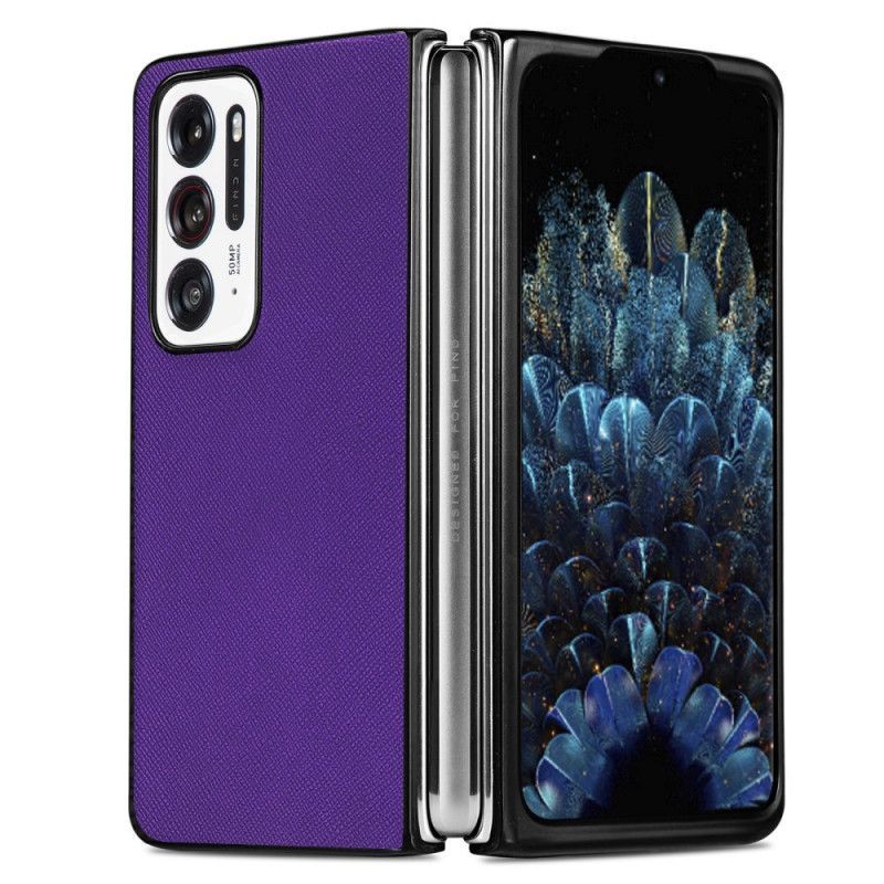 Kryt Na Oppo Find N Texturovaná Umělá Kůže