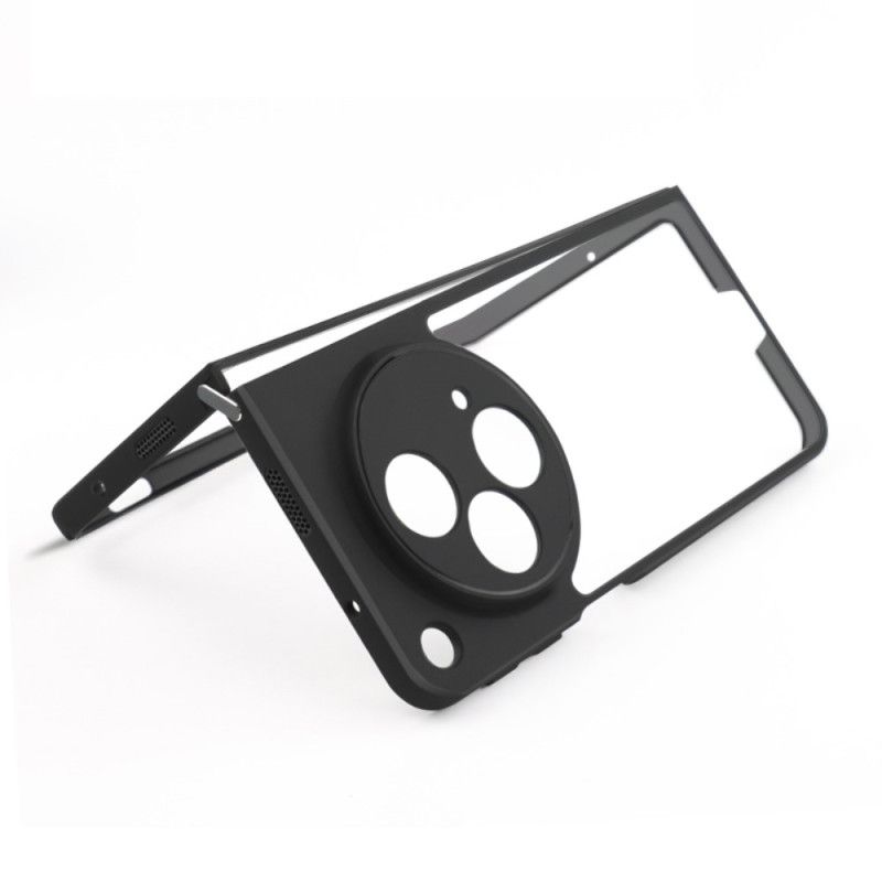 Kryt Na Oppo Find N3 Průhledný S Černým Okrajem