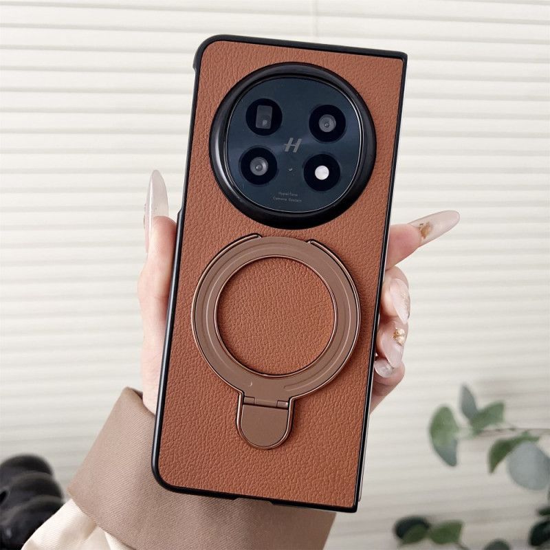 Kryt Na Oppo Find N5 Průhledný Kroužek Z Umělé Kůže Držák