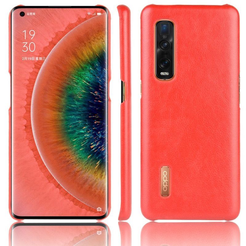 Kryt Na Oppo Find X2 Pro Výkonný Efekt Liči Kůže