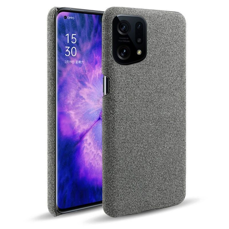 Kryt Na Oppo Find X5 Elegantní Tkanina