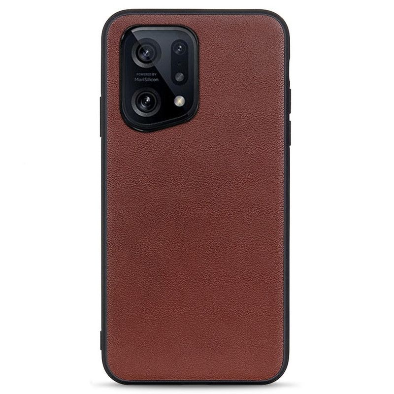 Kryt Na Oppo Find X5 Kůže