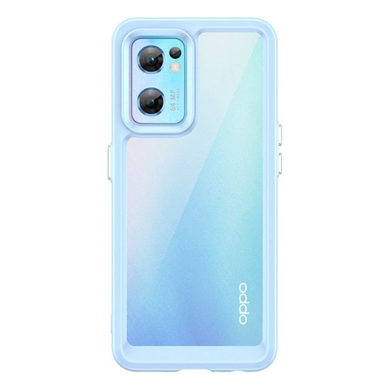 Kryt Na Oppo Find X5 Lite Hybridní Barevné Hrany