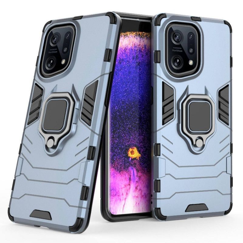 Kryt Na Oppo Find X5 Odolné Vůči Prstenům