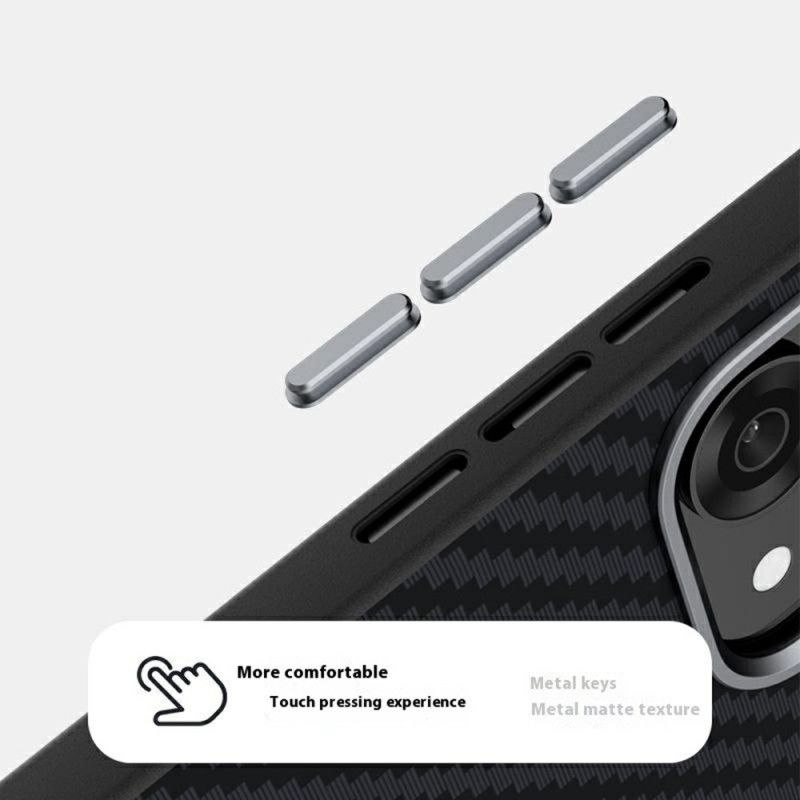Kryt Na Oppo Reno 14 5g Kompatibilní S Magsafe Carbon Fiber