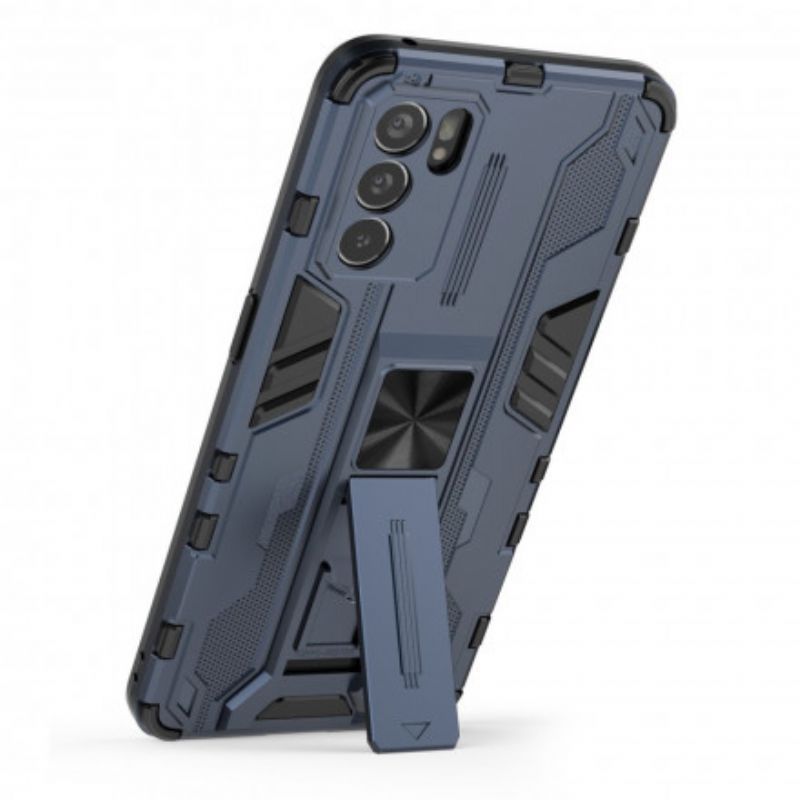 Kryt Na Oppo Reno 6 5g Odolná Horizontální / Vertikální Záložka