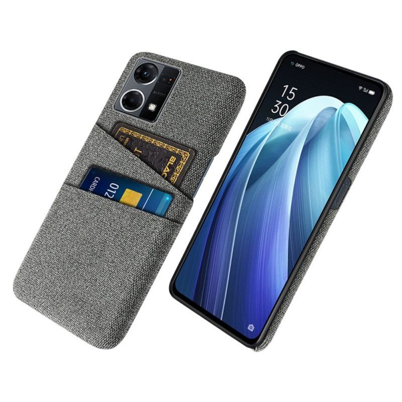 Kryt Na Oppo Reno 7 Látkový Držák Na Karty