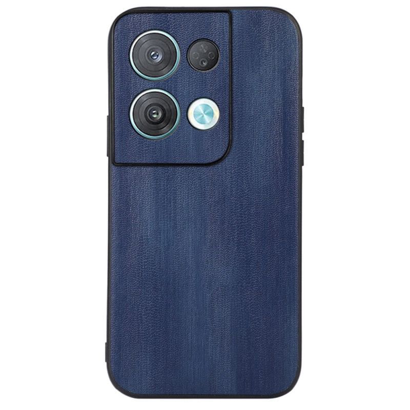 Kryt Na Oppo Reno 8 Pro Texturovaná Umělá Kůže