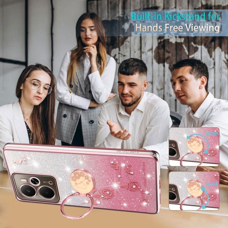 Kryt Na Realme 14 5g Kadem Držák Na Prsteny S Kamínky