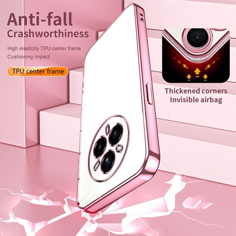 Kryt Na Realme 14 Pro Plus 5g Elektrolyticky Pokovený Okraj