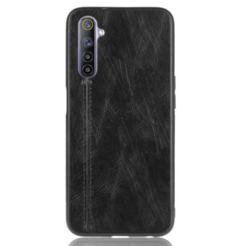 Kryt Na Realme 6 Styl Prošívání Kůže