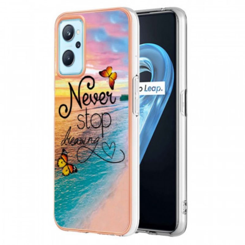 Kryt Na Realme 9i Nikdy Nepřestávejte Snít O Motýlech