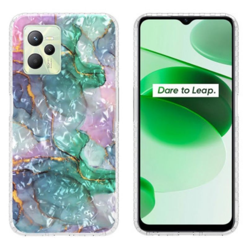 Kryt Na Realme C35 Stylový Mramor