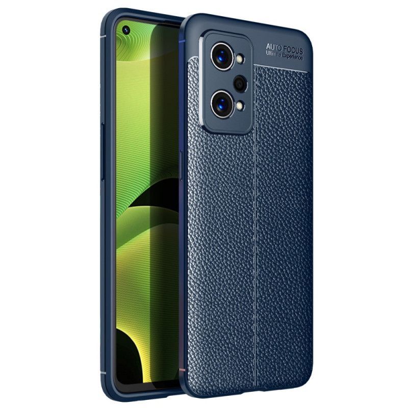 Kryt Na Realme GT Neo 3T / Neo 2 Efekt Kůže Litchi S Dvojitou Linií