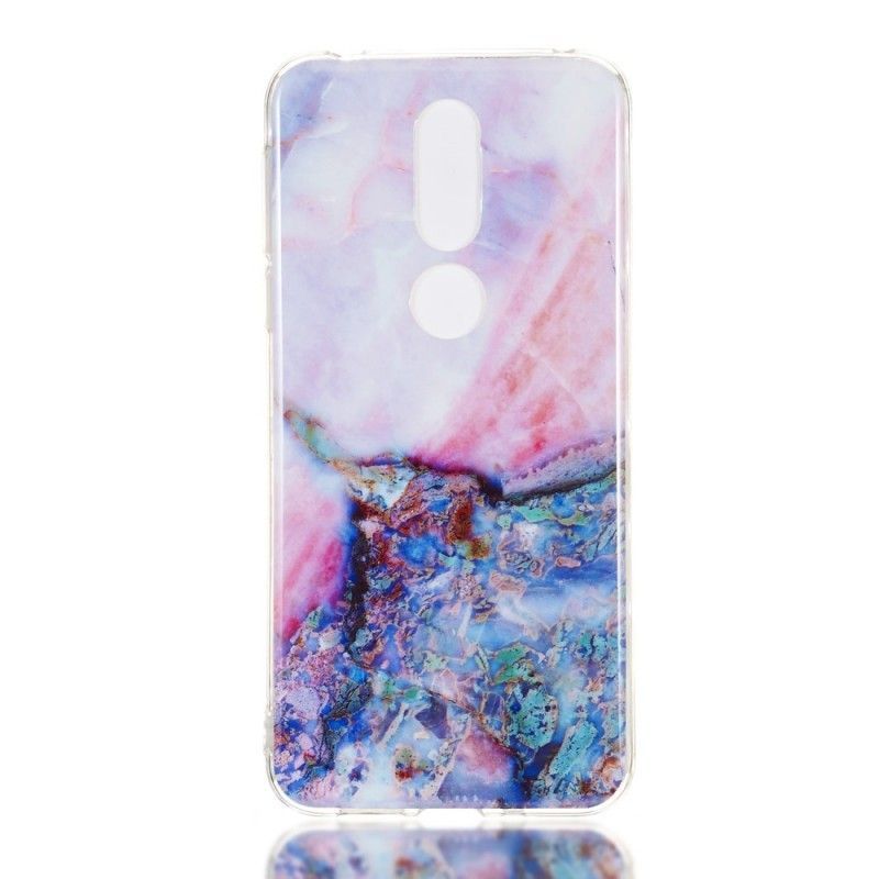 Kryt Nokia 7.1 Vícebarevný Mramor