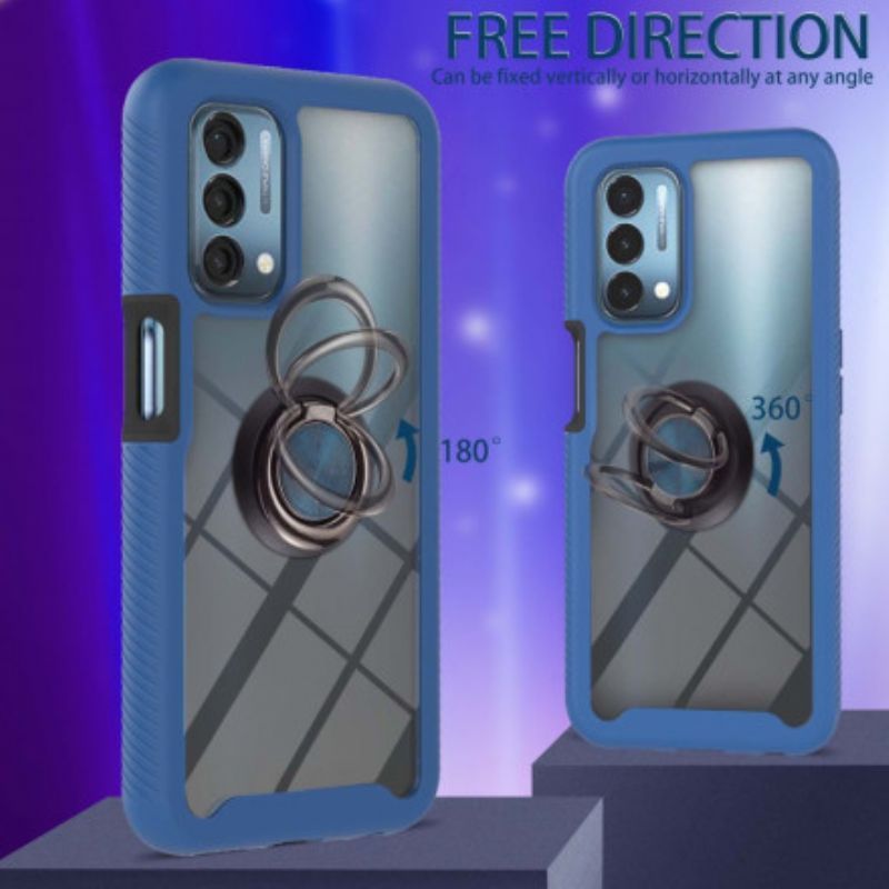 Kryt Oppo A54 5g / A74 5g Hybridní Zkosené Hrany S Prstencem
