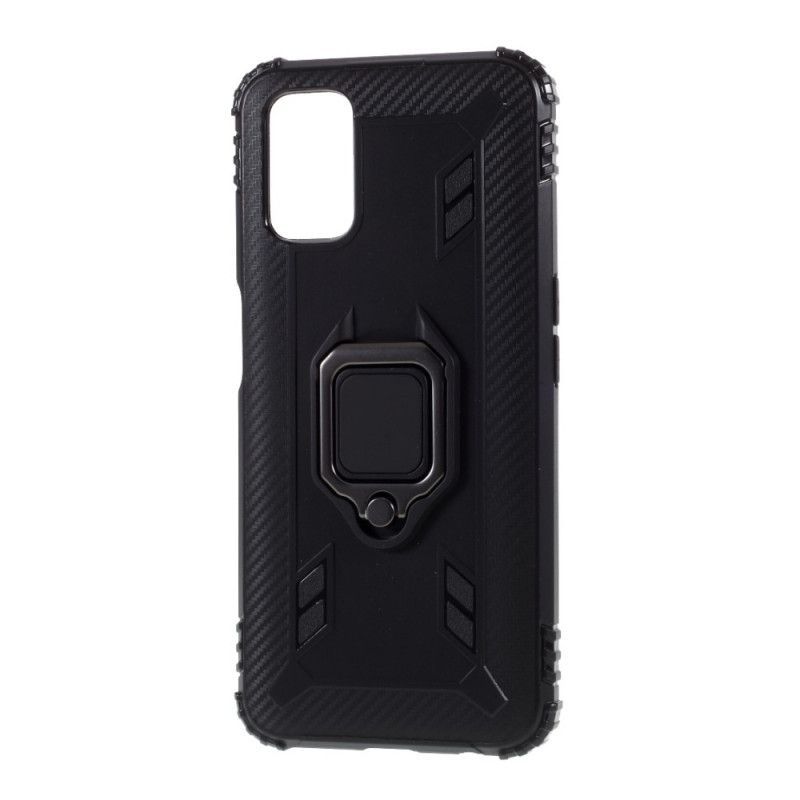 Kryt Oppo A72 Prsten A Uhlíkové Vlákno