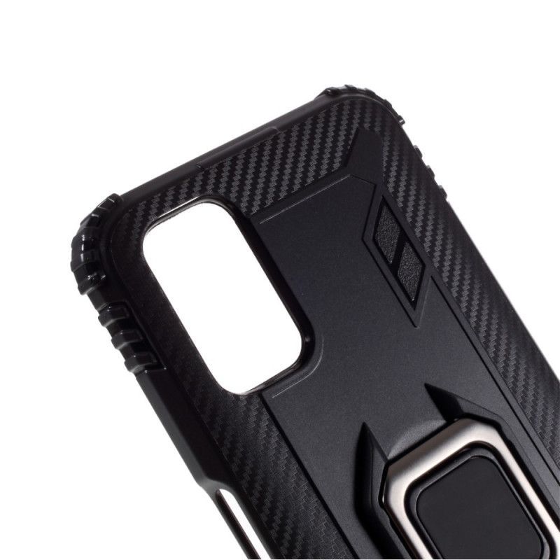 Kryt Oppo A72 Prsten A Uhlíkové Vlákno