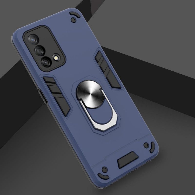 Kryt Oppo A74 4g Odnímatelný Kovový Opěrný Kroužek