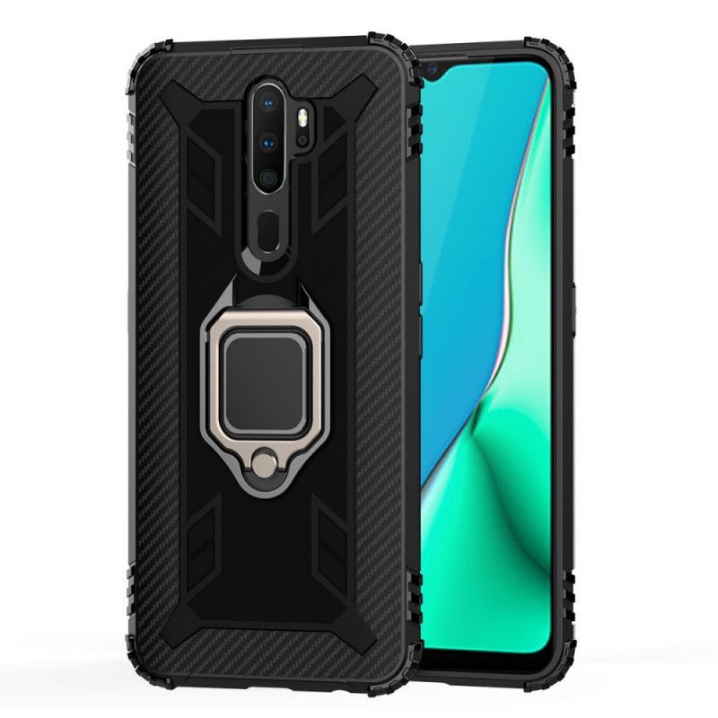Kryt Oppo A9 2020 Prsten A Uhlíkové Vlákno
