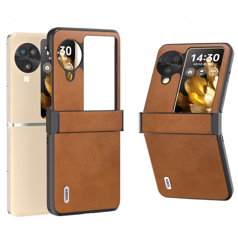 Kryt Oppo Find N3 Flip Efekt Kůže Abeel