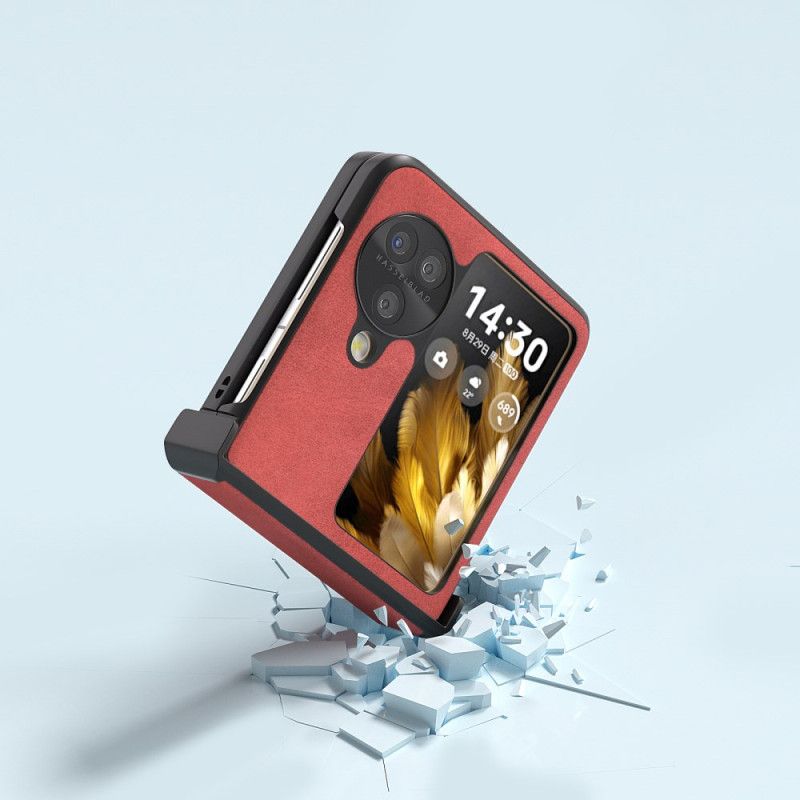 Kryt Oppo Find N3 Flip Efekt Kůže Abeel