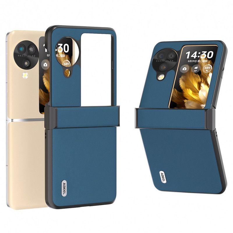 Kryt Oppo Find N3 Flip Pravá Kůže Abeel