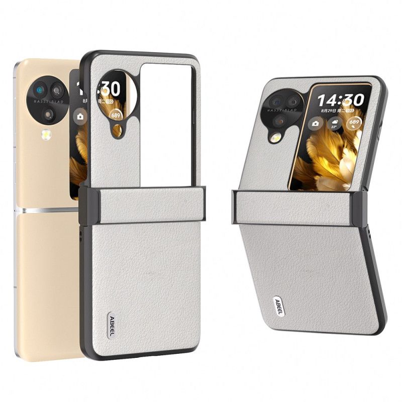 Kryt Oppo Find N3 Flip Texturovaná Kůže Abeel