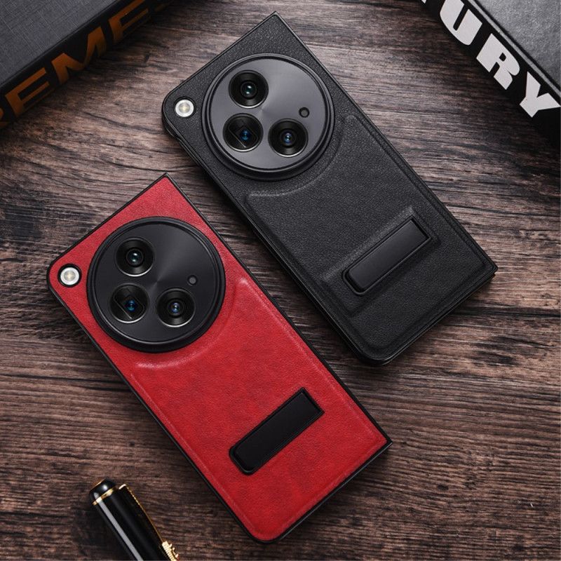 Kryt Oppo Find N3 Umělá Kůže Se Stojanem