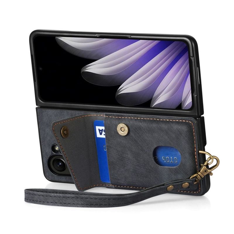 Kryt Oppo Find N5 Pouzdro Na Karty A Stojánek