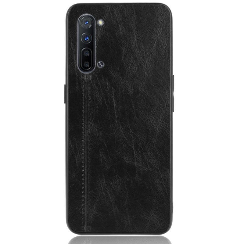 Kryt Oppo Find X2 Lite Styl Prošívané Kůže
