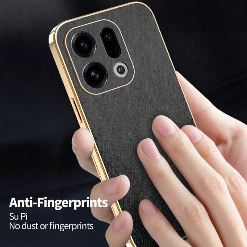 Kryt Oppo Find X9 5g Kadem Kožený Efekt