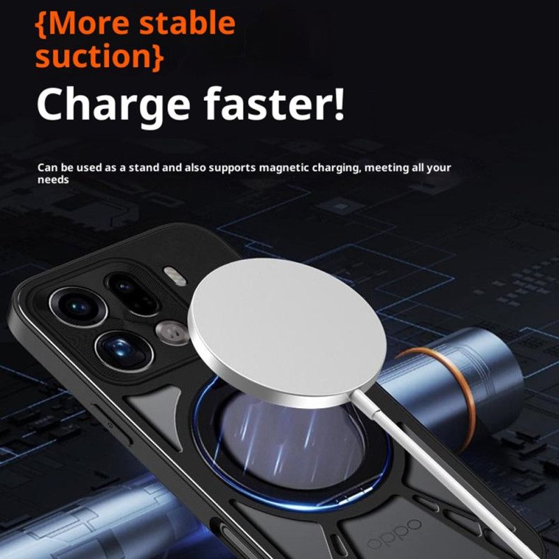 Kryt Oppo Find X9 5g Rotující Magnetický Držák A Odvod Tepla